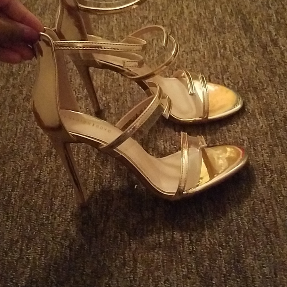 Fashion Nova Rose Gold Heels